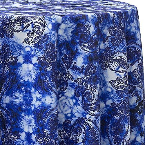  Ultimate Textile Armado 90-Inch Round Patterned Tablecloth