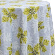 Ultimate Textile Drift 102-Inch Round Patterned Tablecloth