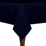 Ultimate Textile -10 Pack- 90 x 90-Inch Square Polyester Linen Tablecloth, Deep Royal Blue