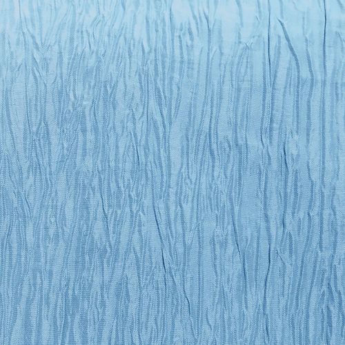  Ultimate Textile -18 Pack- Crinkle Taffeta - Delano 90 x 156-Inch Rectangular Tablecloth, Ice Blue