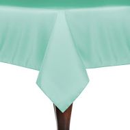 Ultimate Textile 72 x 108-Inch Rectangular Polyester Linen Tablecloth Mint Light Green