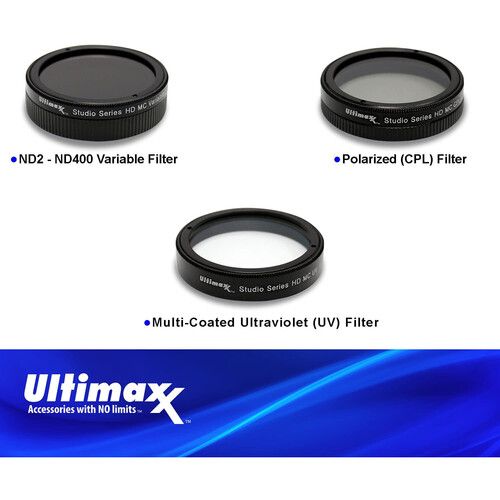  Ultimaxx X4S Filter Kit for DJI Inspire 2