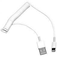 Ultimaxx Lightning to USB-A Coiled Data Cable