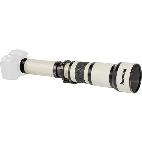  Ultimaxx 650-1300mm Telephoto Zoom Lens Kit for Nikon D7500, D500, D600, D610, D700, D750, D800, D810, D850, D3100, D3200, D3300, D3400, D5100, D5200, D5300, D5500, D5600, D7000