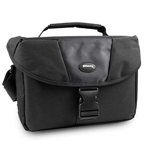  Ultimaxx’s Professional Dynamic Large Soft Padded Camera Equipment Bag for Nikon, Canon, Sony, Pentax, Olympus Panasonic, Samsung and Many More DSLRs/Camcorders