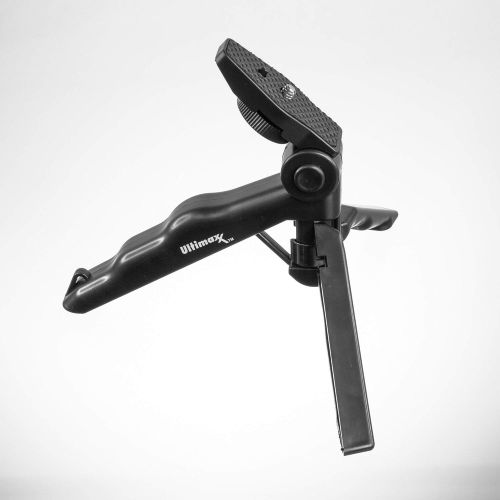  Ultimaxx Adjustable 6.5 Inch Tabletop Tripod/Pistol Grip for All DSLR/SLR Cameras and GoPros