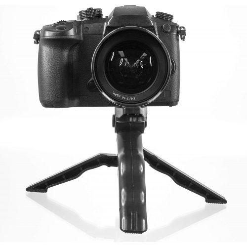  Ultimaxx Adjustable 6.5 Inch Tabletop Tripod/Pistol Grip for All DSLR/SLR Cameras and GoPros