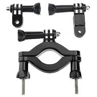 Ultimaxx Heavy Duty Handlebar Bike Mount for GoPro Cameras w/Bicycle Seat Post Clamp, Adjustable Pivot Arm, Metal Screws