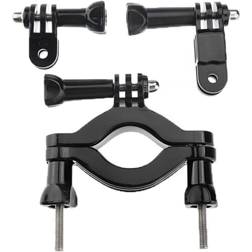  Ultimaxx Heavy Duty Handlebar Bike Mount for GoPro Cameras w/Bicycle Seat Post Clamp, Adjustable Pivot Arm, Metal Screws