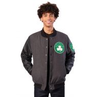 Ultra Game NBA Mens Full-Zip Classic Varsity Jacket