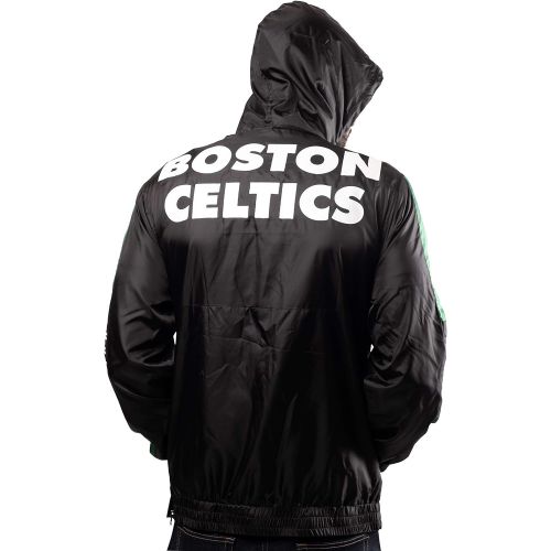  Ultra Game NBA Mens Quarter Zip Hoodie Windbreaker Jacket