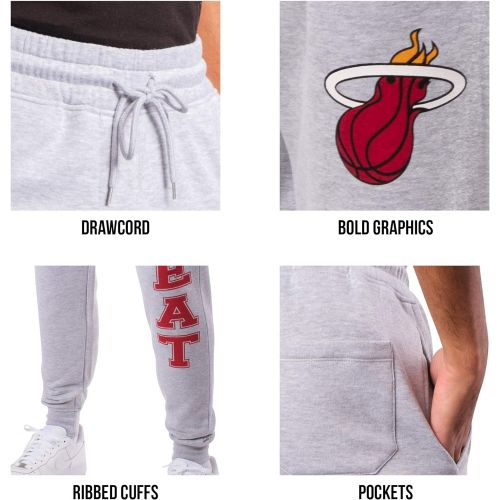  Ultra Game NBA Mens Jogger Pants Active Basic Soft Terry Sweatpants