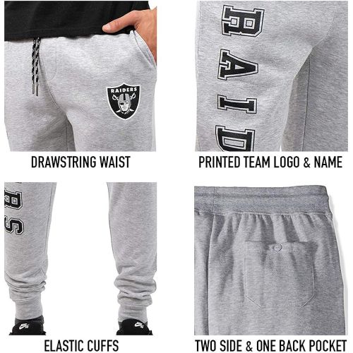  Ultra Game NFL Mens Active Fleece Jogger Sweatpants