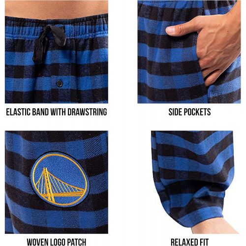  Ultra Game NBA Mens Sleepwear Super Soft Flannel Pajama Loungewear Pants