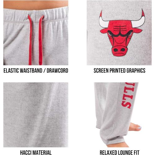  Ultra Game NBA Womens Sleepwear Super Soft Hacci Pajama Loungewear Pants