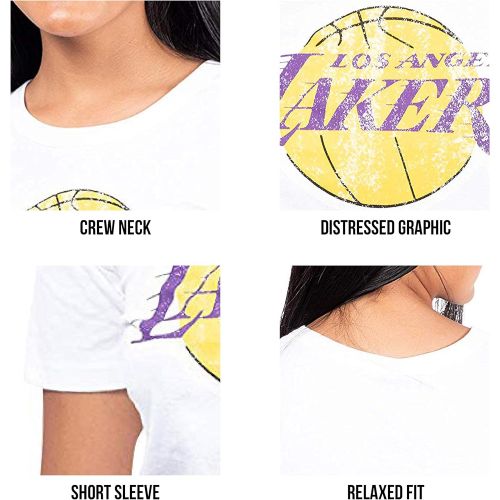  Ultra Game NBA Womens Soft Vintage Jersey Tee Shirt