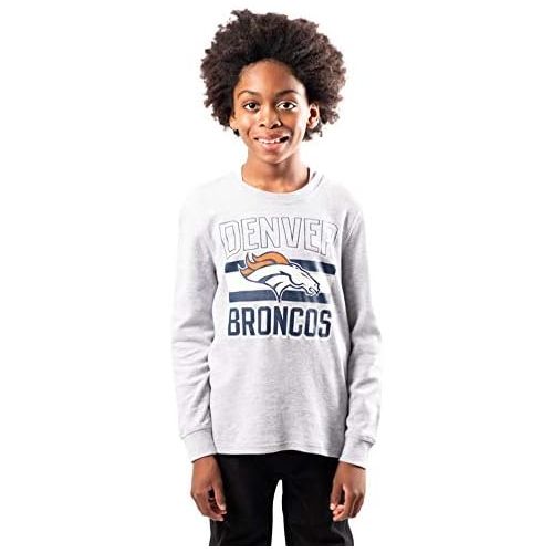  Ultra Game NFL Boys Lightweight Active Thermal Long Sleeve Shirt