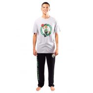 Ultra Game NBA Mens 2 Piece Super Soft Tee Shirt & Lounge Pants Set