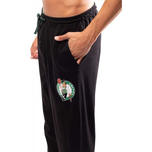  Ultra Game NBA Mens 2 Piece Super Soft Tee Shirt & Lounge Pants Set