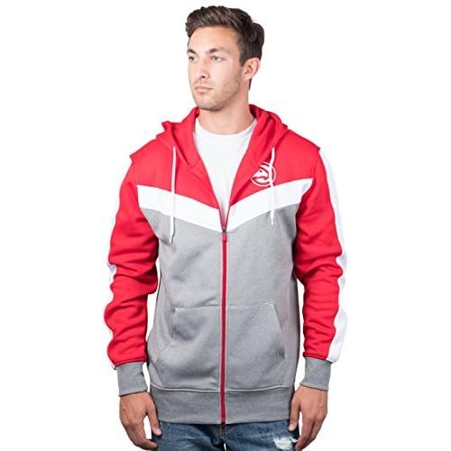  Ultra Game NBA Men’s Full Zip Soft Fleece Sweatshirt Hoodie Jacket