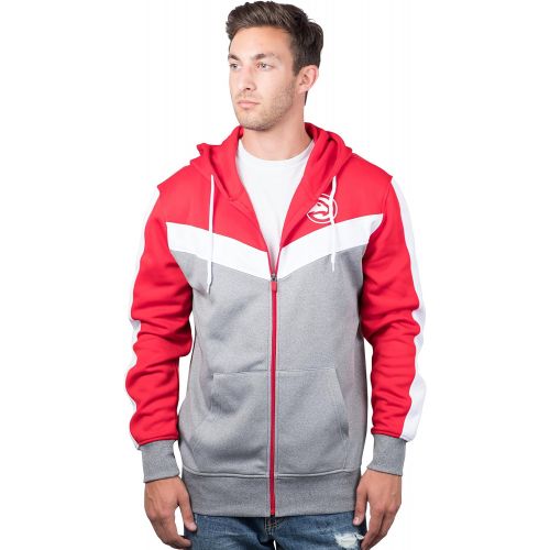  Ultra Game NBA Men’s Full Zip Soft Fleece Sweatshirt Hoodie Jacket