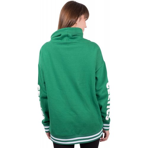  Ultra Game NBA Womens Fleece Pullover Sweatshirt Funnel Neck