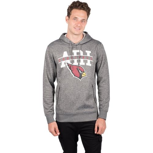  Ultra Game NFL Mens Fleece Hoodie Pullover Sweatshirt With Zipper Pockets