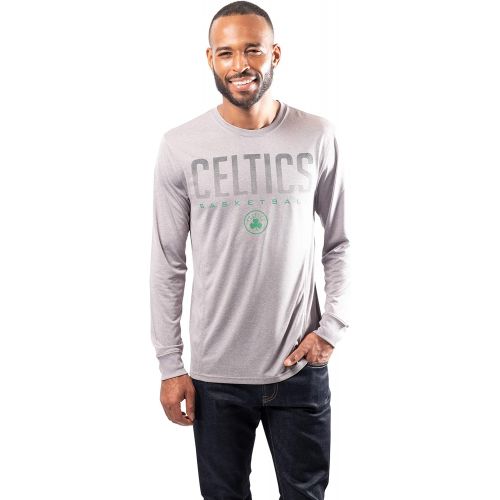  Ultra Game NBA Mens Active Long Sleeve Tee Shirt