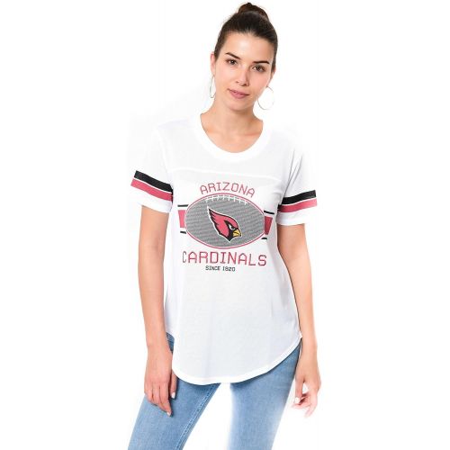  Ultra Game NFL Womens Soft Mesh Jersey Varsity Tee Shirt