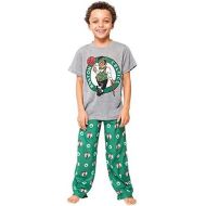 Ultra Game NBA Boys 2 Piece Pajama Lounge Pants & Tee Shirt Set