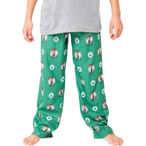  Ultra Game NBA Boys 2 Piece Pajama Lounge Pants & Tee Shirt Set