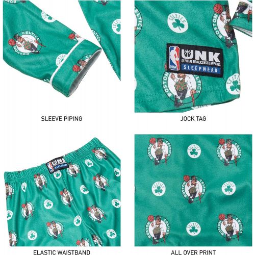  Ultra Game NBA Boys 2 Piece Pajamas Lounge Flannel Set