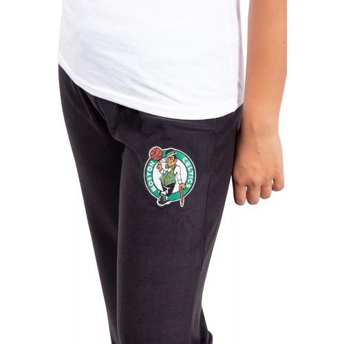  Ultra Game NBA Womens Sleepwear Super Soft Plush Pajama Loungewear Pants