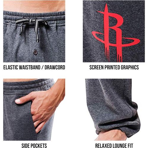  Ultra Game NBA Mens Sleepwear Super Soft Pajama Loungewear Pants