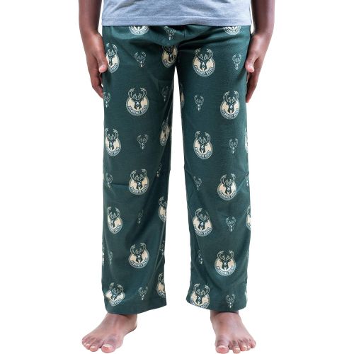  Ultra Game NBA Boys 2 Piece Pjs Lounge Pants And Tee Set