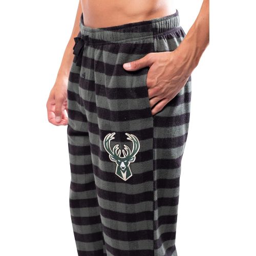  Ultra Game NBA Mens Sleepwear Super Soft Flannel Pajama Loungewear Pants