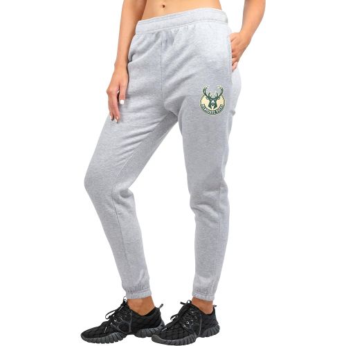  Ultra Game NBA Womens Jogger Pants Active Logo Fleece Sweatpants