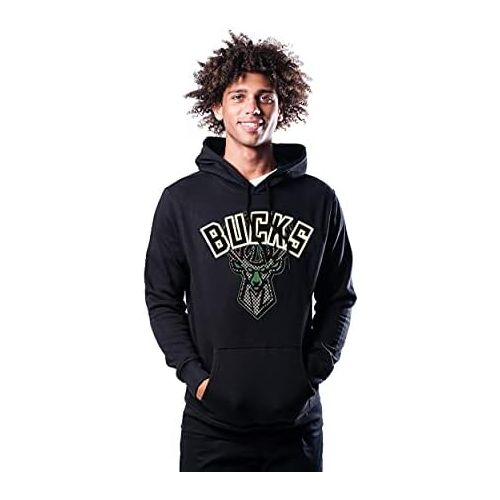  Ultra Game NBA Mens Fleece Hoodie Pullover Sweatshirt Primo Metallic