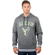 Ultra Game NBA Mens Stripe Soft Fleece Pullover Hoodie Sweatshirt