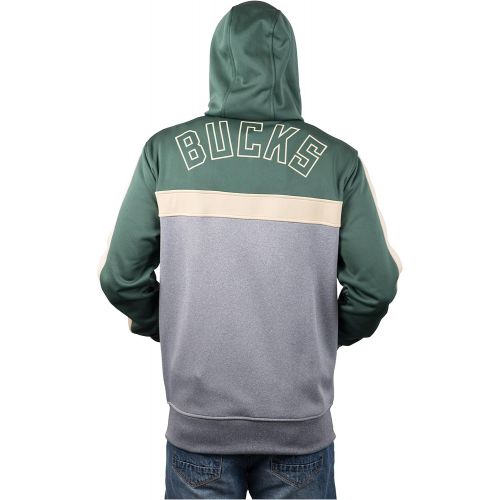  Ultra Game NBA Mens Soft Fleece Full Zip Jacket Hoodie