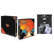 Charizard 2 Album with 100 Ultra Pro Platinum 9-Pocket Sheets