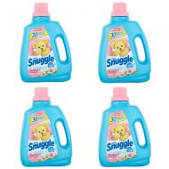 Ultra Snuggle Fresh Spring Flowers Liquid Fabric Softener, 75 Fl Oz (4 pack)