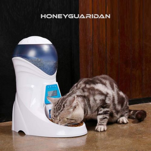  Ultra Time Empty A25 Automatic Pet Feeder Pet Food Automatic Dispenser with Voice Reminding and Timer Programmable Meal for Dogs (Medium and Small) and Cats