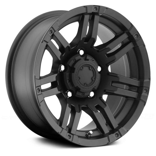 Ultra Wheel 238B Gauntlet Black Wheel with Painted (18 x 9. inches /5 x 5 inches, 12 mm Offset)