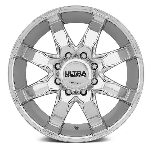  Ultra Wheel 225C Phantom Chrome Plated Wheel with Chrome Finish (17x8/8x6.50, +20mm offset)