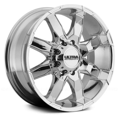  Ultra Wheel 225C Phantom Chrome Plated Wheel with Chrome Finish (17x8/8x6.50, +20mm offset)