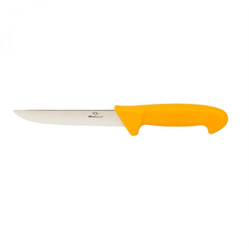  UltraSource Boning Knife, 6 Straight Wide/Stiff Blade, Polypropylene Handle