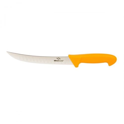  UltraSource-449414 Breaking Butcher Knife, 8 Fluted Blade