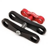 Ultralight Long Ball Clamp with T-Knob (Splashy Red)