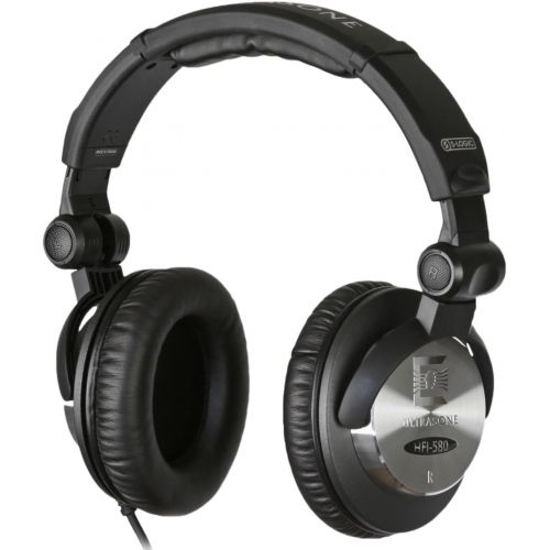  Ultrasone HFI-580 S-Logic Surround Sound Professional Closed-back Headphones with Transport Bag